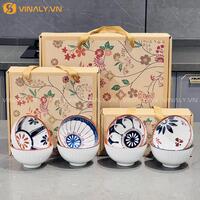 Bộ chén sứ Trung Hoa sang trọng