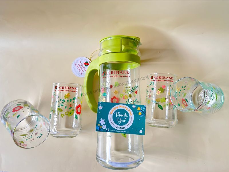 Bộ bình nước thủy tinh