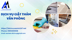 Dịch vụ giặt thảm văn phòng