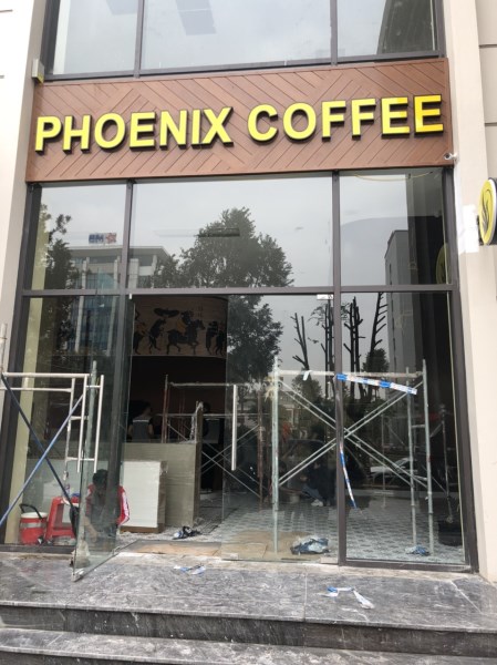 Thiết kế thi công bảng hiệu quán cà phê