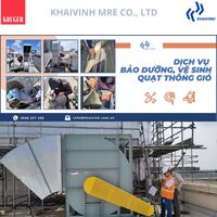 Bảo dưỡng vệ sinh quạt thông gió