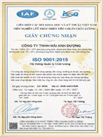 Chứng chỉ ISO 9001:2015