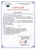 Chứng chỉ năng lực hoạt động
