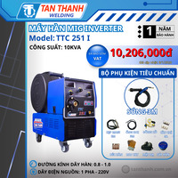 Máy hàn MIG TTC251I Inverter
