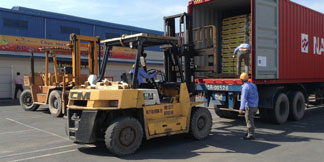 Dịch vụ bốc xếp hàng hóa Container