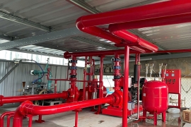 Thi công trạm bơm PCCC
