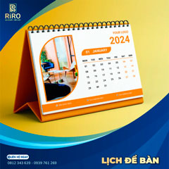 In lịch để bàn