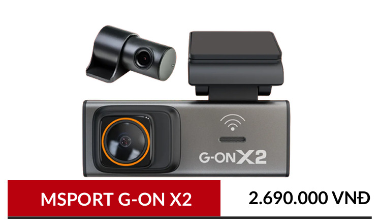 Camera hành trình MSPORT G-ON X2