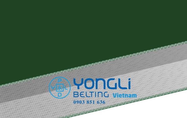 Băng tải PU xanh 1.5mm