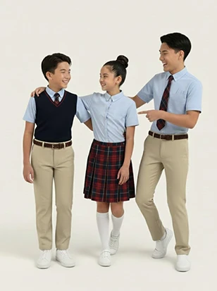Đồng phục học sinh phong cách Mỹ