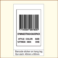 Sticker trên giấy decal