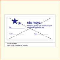 Sticker trên giấy decal