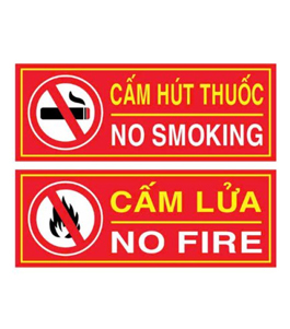Cấm lửa và Cấm thuốc
