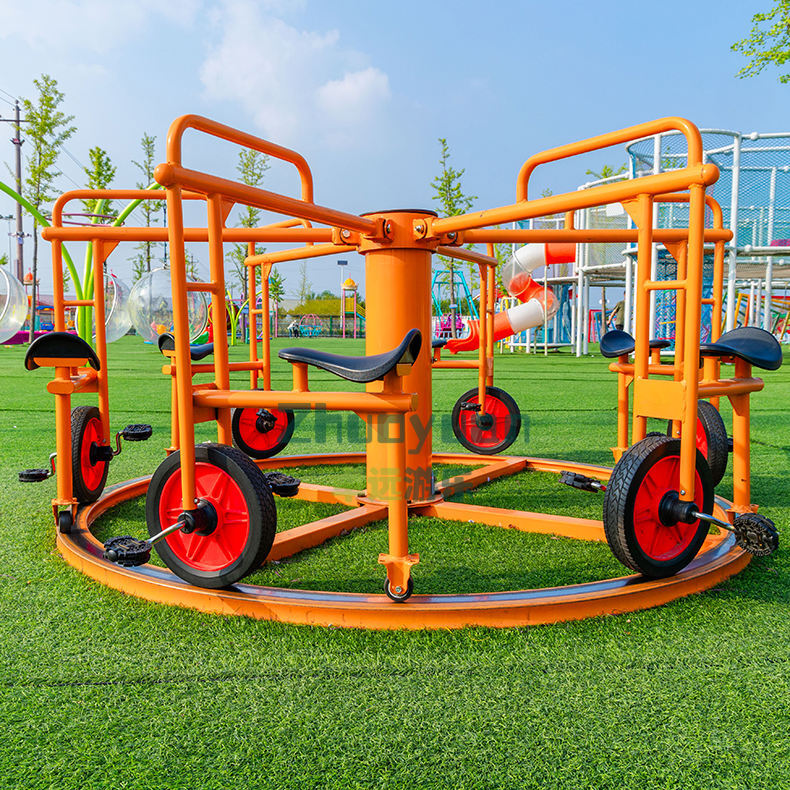 Xe đạp xoay tròn