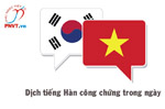 Dịch thuật công chứng tiếng Hàn