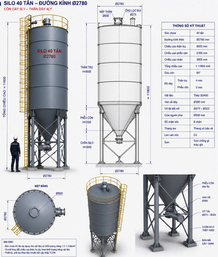 Silo 40 tấn