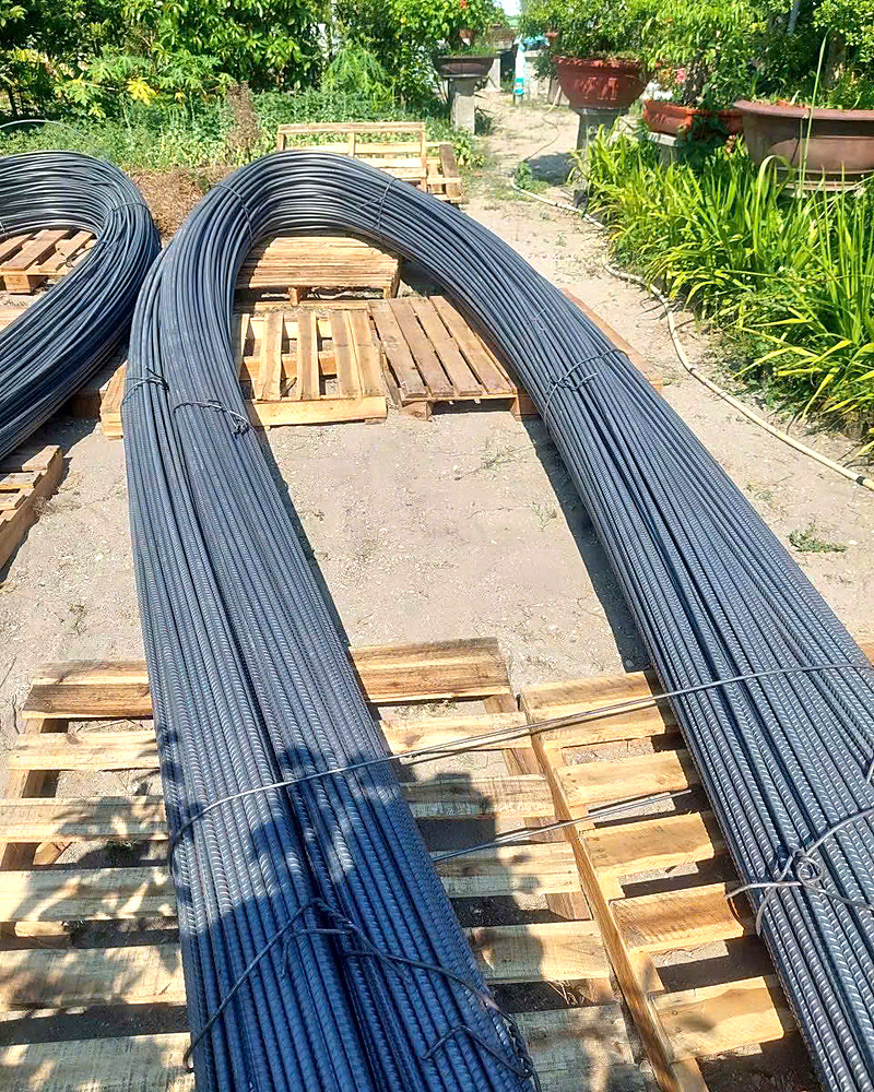 Thép thanh vằn cuộn cong