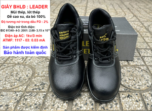 Giày BHLĐ Leader
