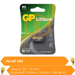 Pin chuyên dụng Lithium 3V GP CR2