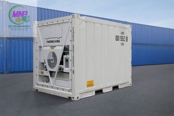 Container lạnh 10 Feet mặt ngoài