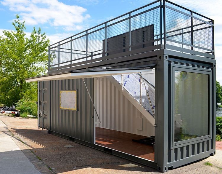 Nhà Container 20 Feet không gian mở