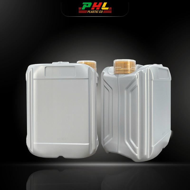 Can HDPE 5000ml vuông Design