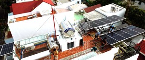 Thi công điện mặt trời dân dụng