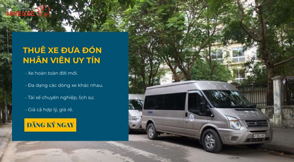 Dịch vụ thuê xe đưa đón nhân viên