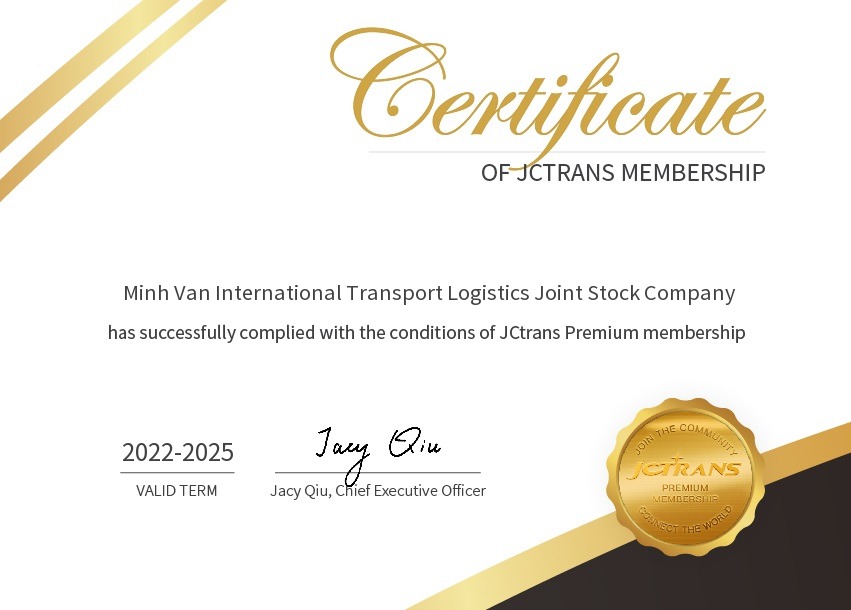 Chứng nhận hội viên JCtrans