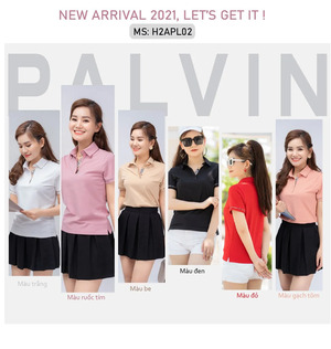 áo thun nữ cổ bẻ Palvin